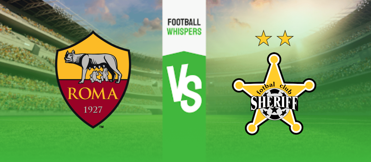 AS Roma vs Sheriff Tiraspol prediction, odds and tips – 14/12/23