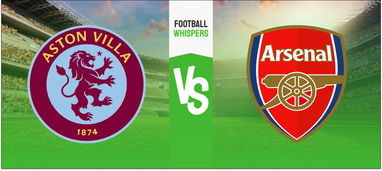 Астон Вилла – Арсенал прогноз на матч 8 декабря