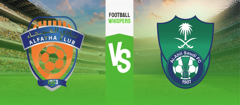 Al Feiha vs Al Ahli prediction, odds & betting tips 14/12/2023