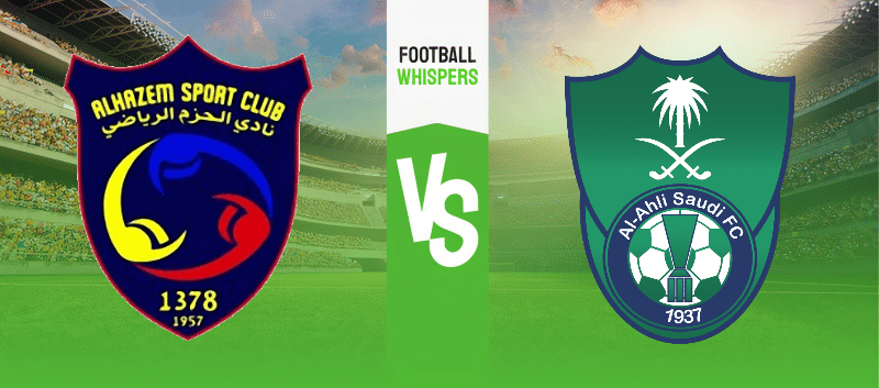 Al Hazm vs Al Ahli prediction, odds & betting tips 22/12/2023