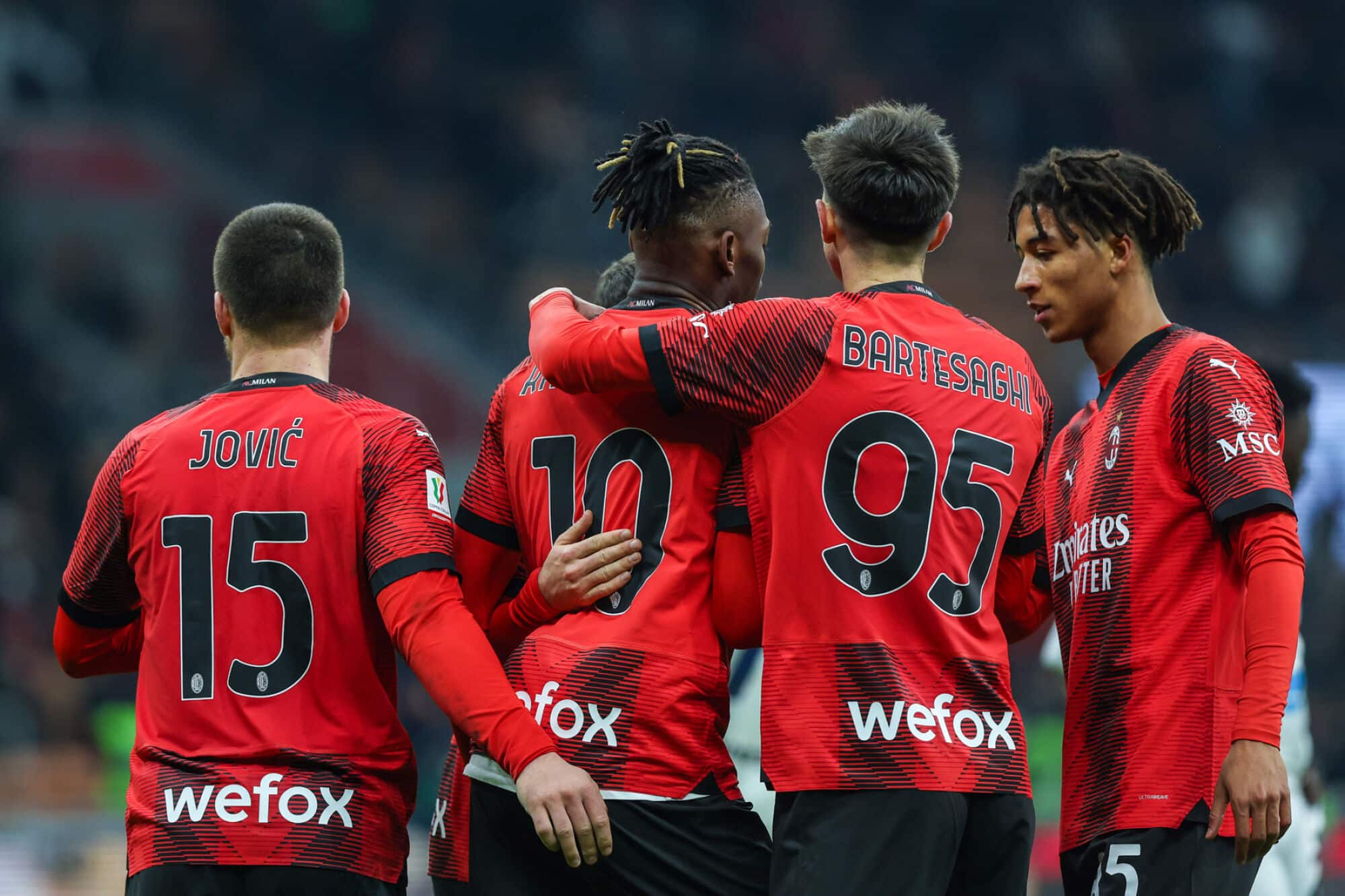 Състави за Емполи срещу Милан 07/01/2024