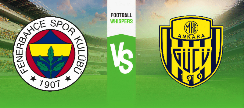 Fenerbahce vs Ankaragucu prediction, odds & betting tips 28/01/2024