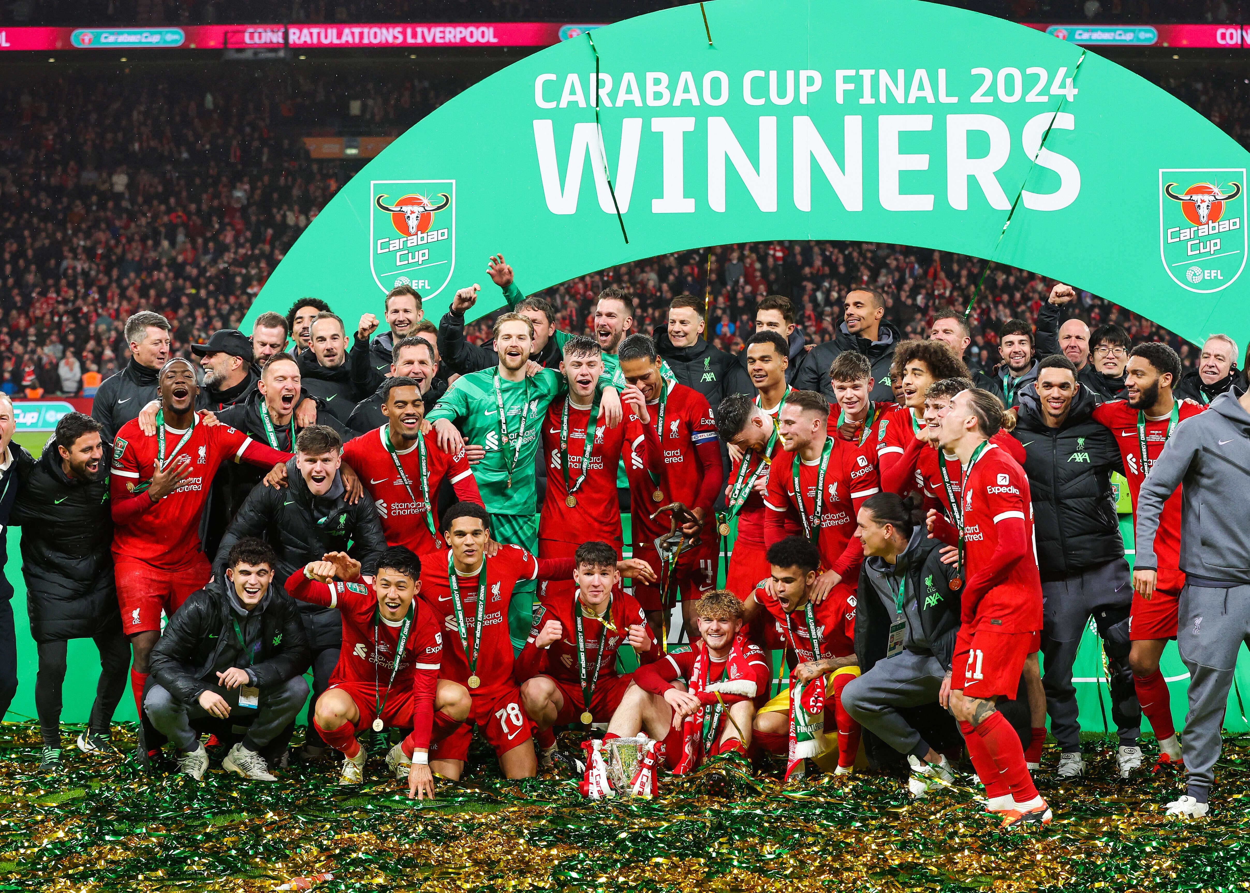 Liverpool Bekroont zich tot League Cup Kampioen na Zinderende Finale tegen Chelsea