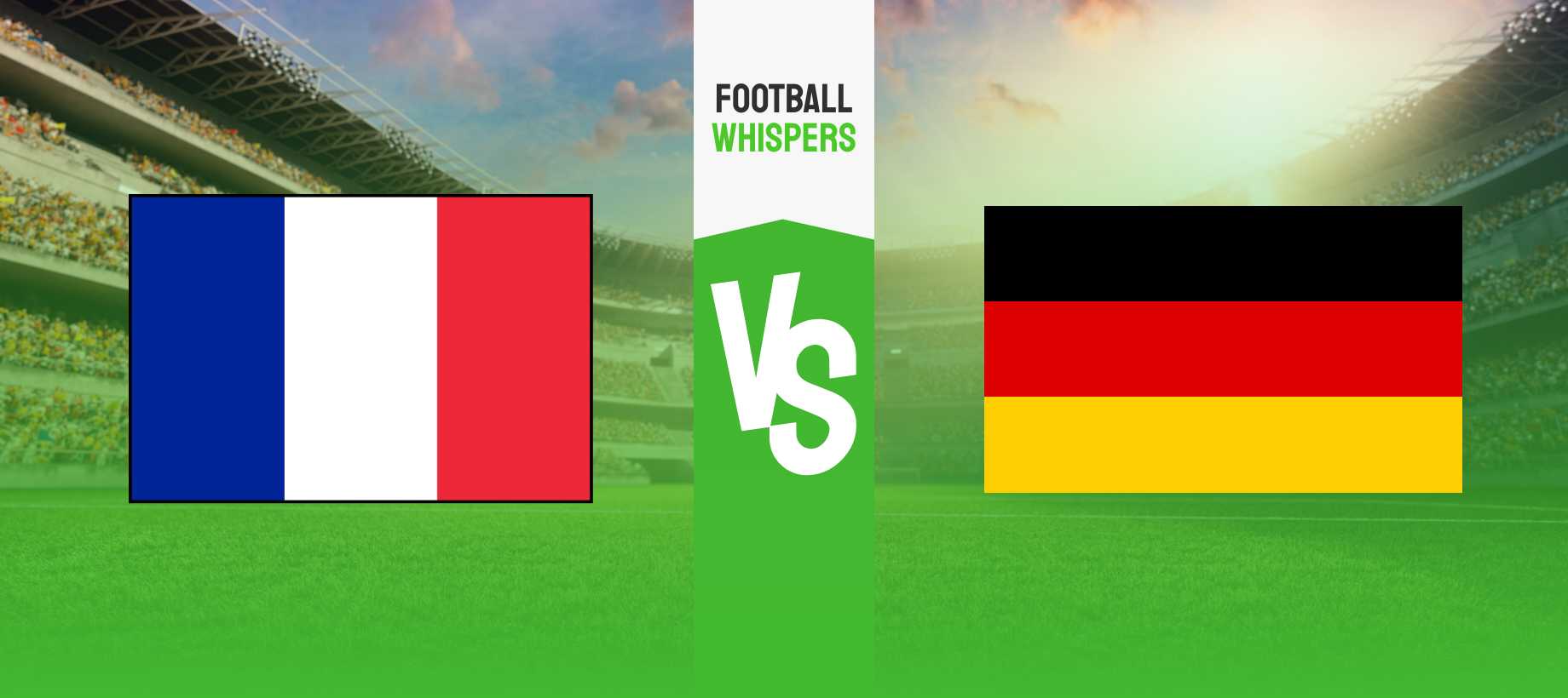 Franciaország – Németország tipp és esélyek 23/03