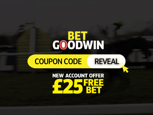 BetGoodwin coupon code 2026: Get a £25 free bet