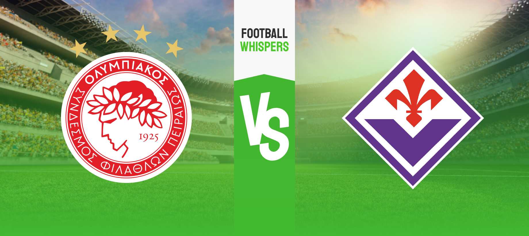 Olimpiakosz – Fiorentina tipp és esélyek 29/05