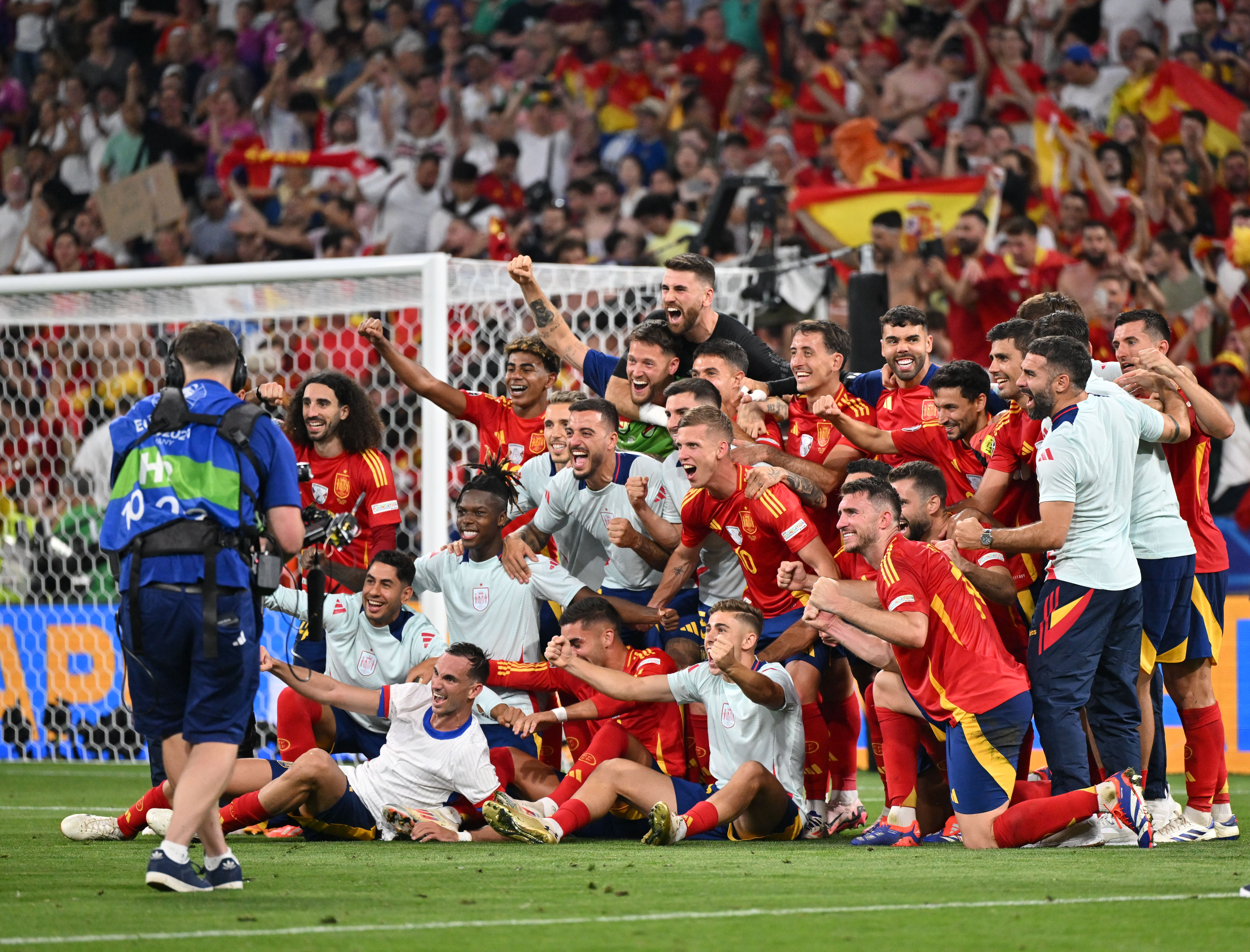 Opstelling Spanje – Engeland in de Finale van het EK 2024