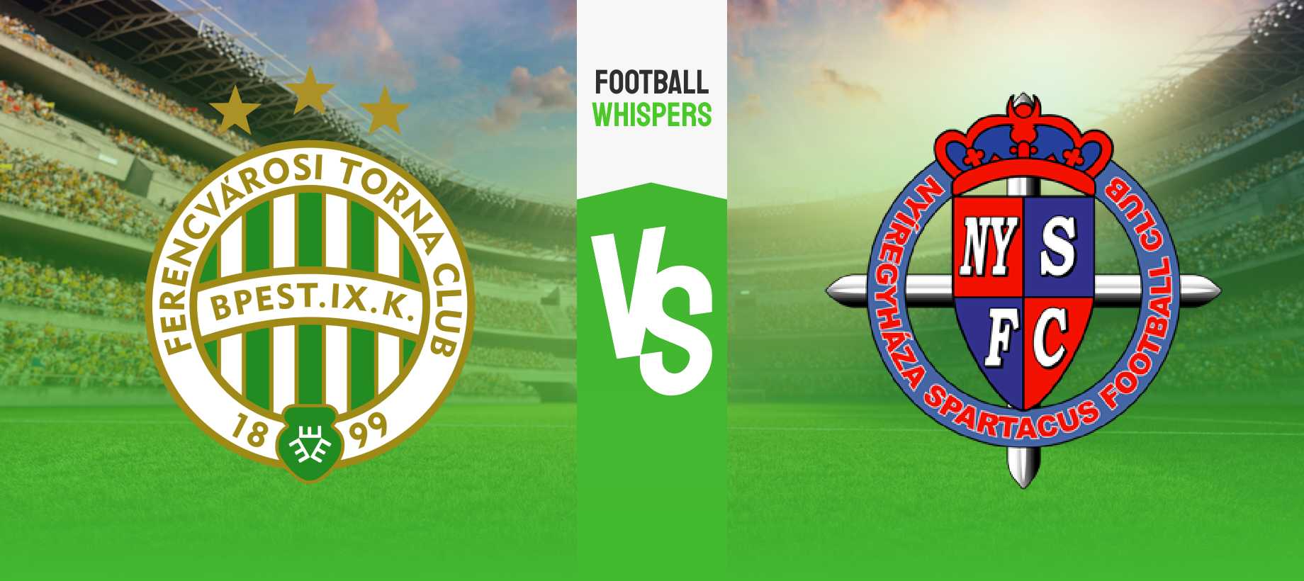 Ferencváros – Nyíregyháza tipp és esélyek 01/09