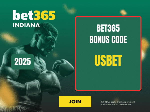 Bet365 Indiana Bonus Code 2026 is USBET