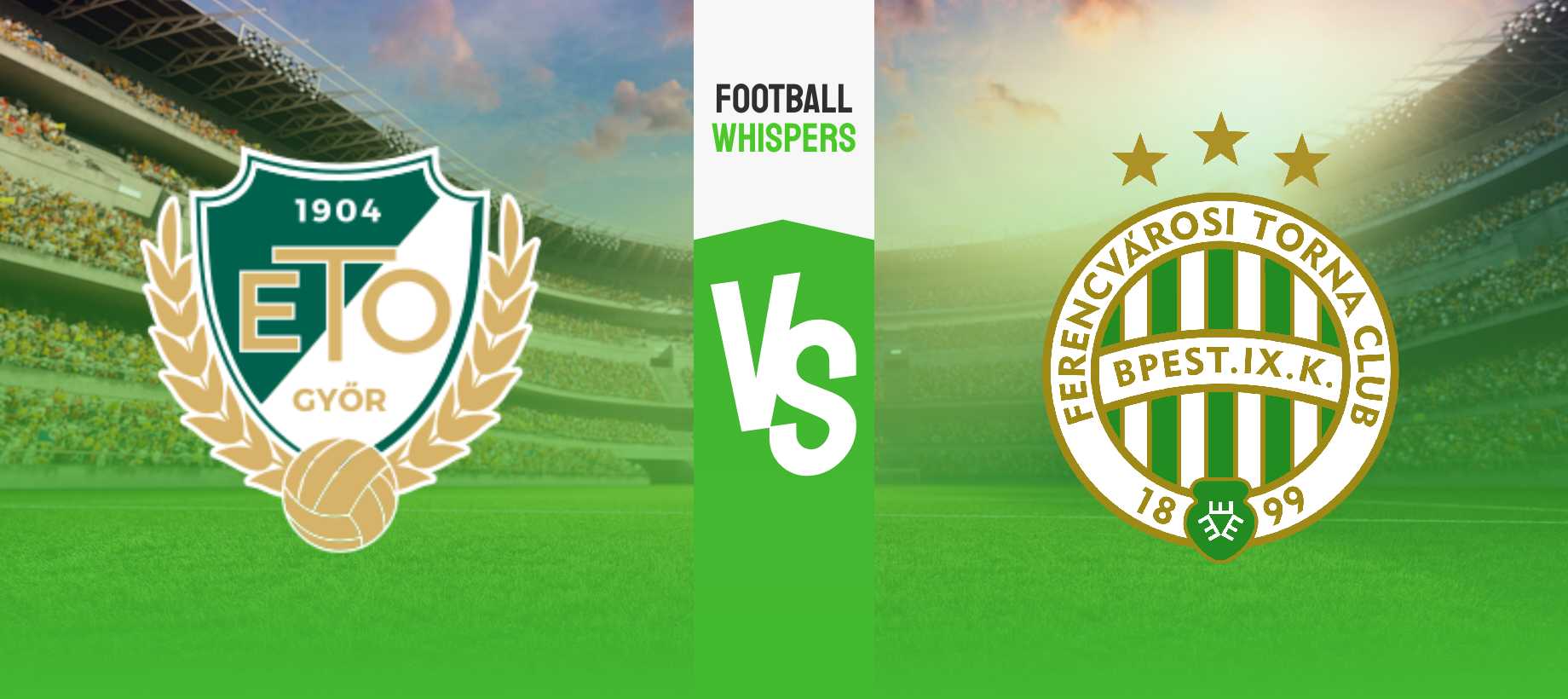 Győri ETO – Ferencváros tipp és esélyek 27/10