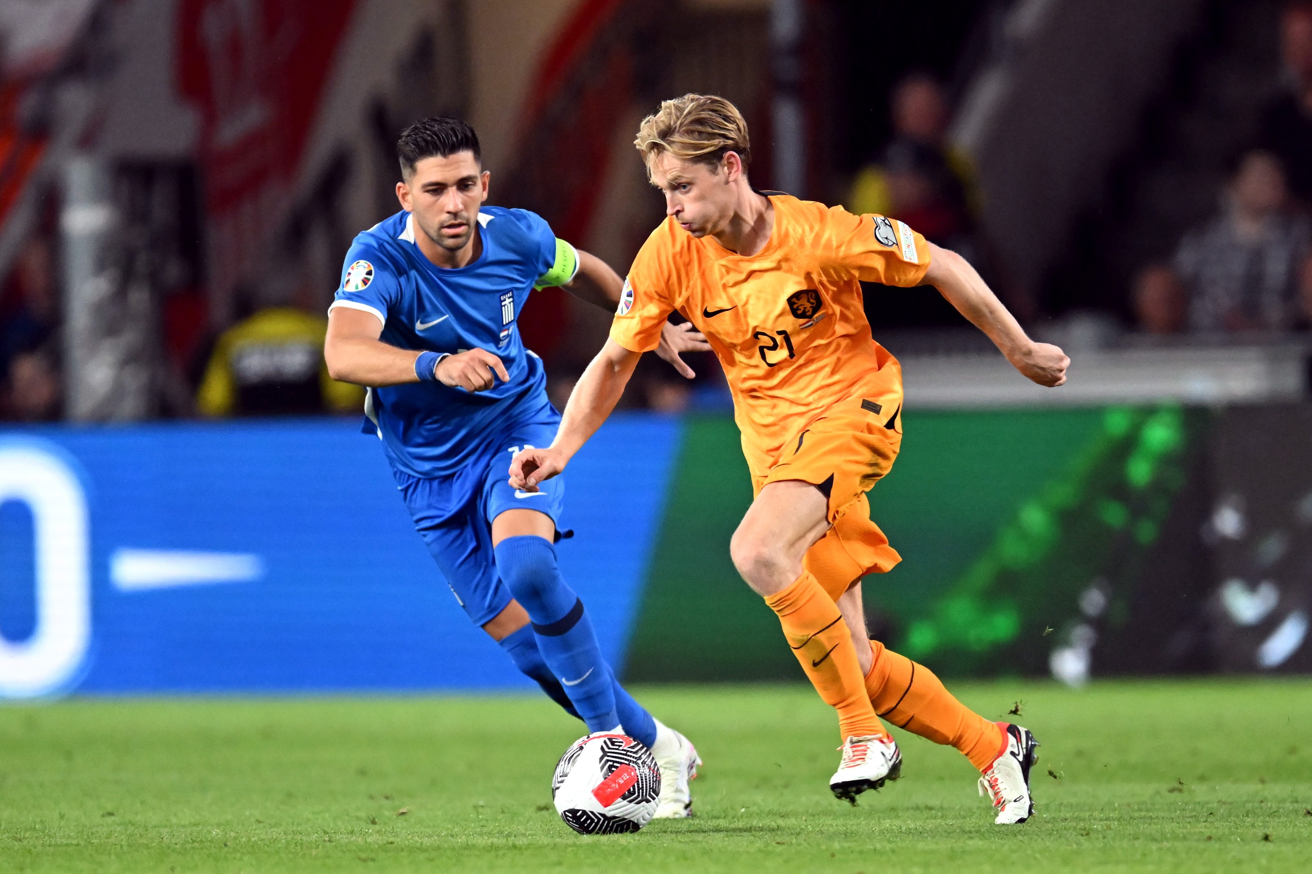Terugkeer van Frenkie de Jong bij Oranje