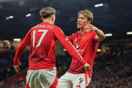 Rasmus Hojlund Alejandro Garnacho Manchester United