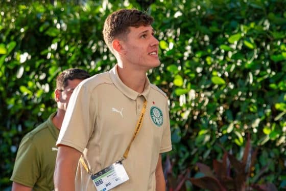 Palmeiras star Luis Benedetti pictured