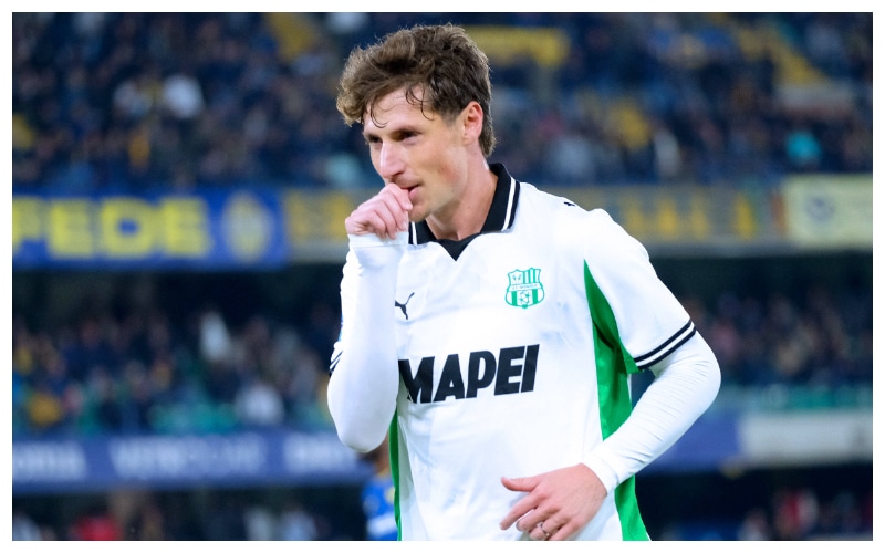 Andrea Pinamonti celebrates his goal || Credit IMAGO / Italy Photo Press