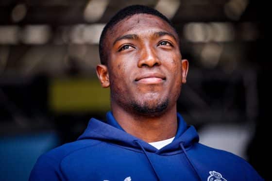 Club Brugge defender Joel Ordonez pictured before a match.