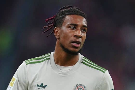 Bayern Munich star Michael Olise pictured in action