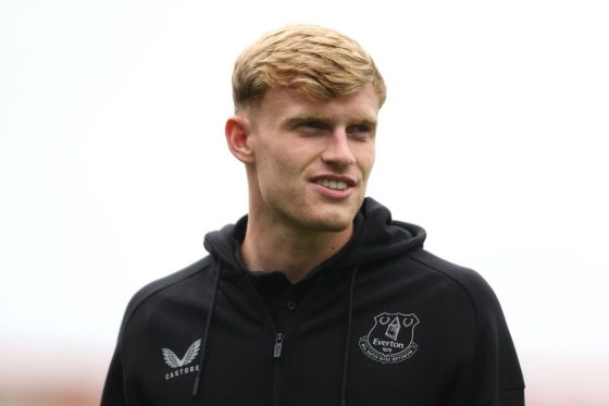 Everton's Jarrad Branthwaite pictured