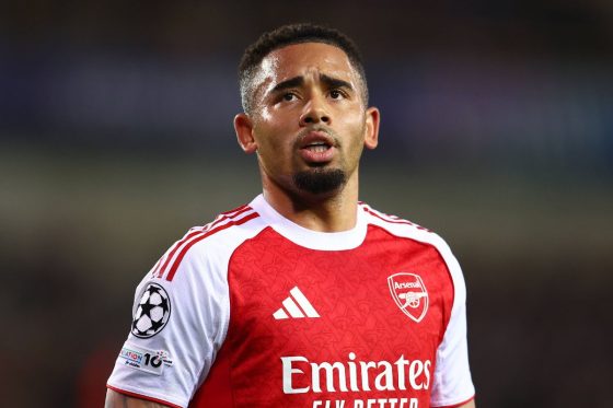 Arsenal's Gabriel Jesus pictured in action