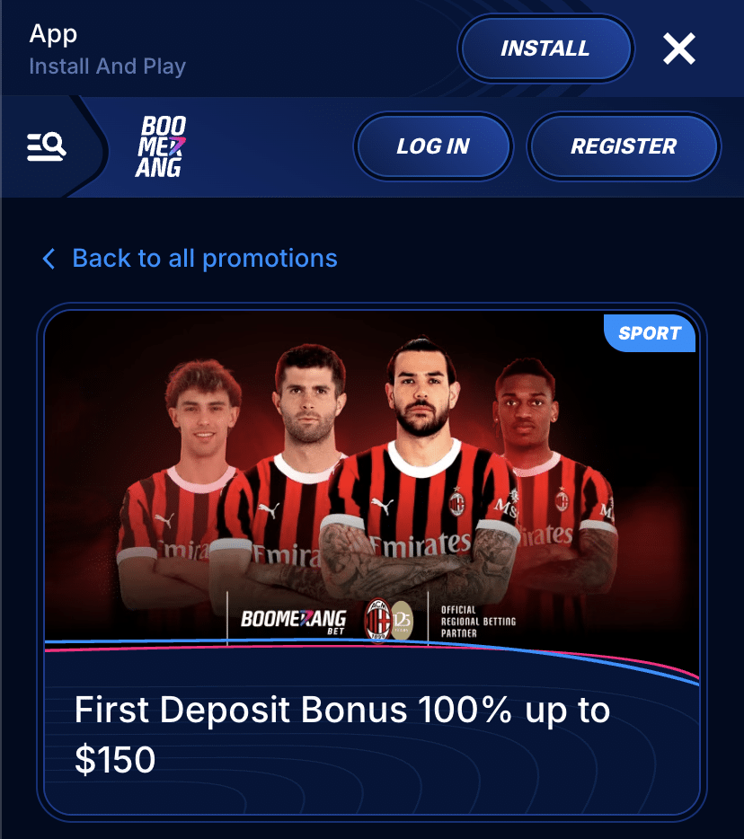 Boomerang bet