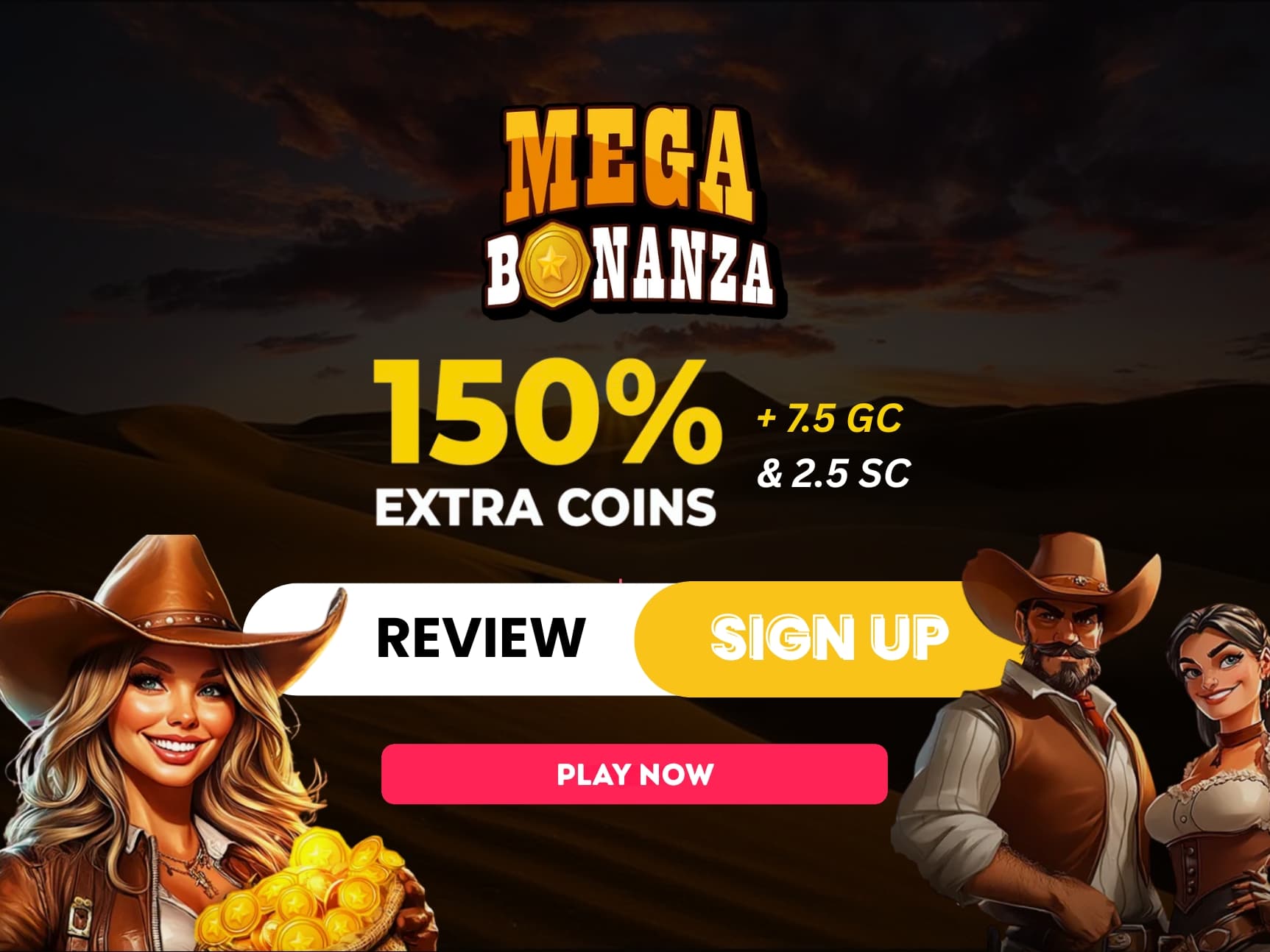 Mega Bonanza Review February 2026: No Deposit Bonus, Games & Features