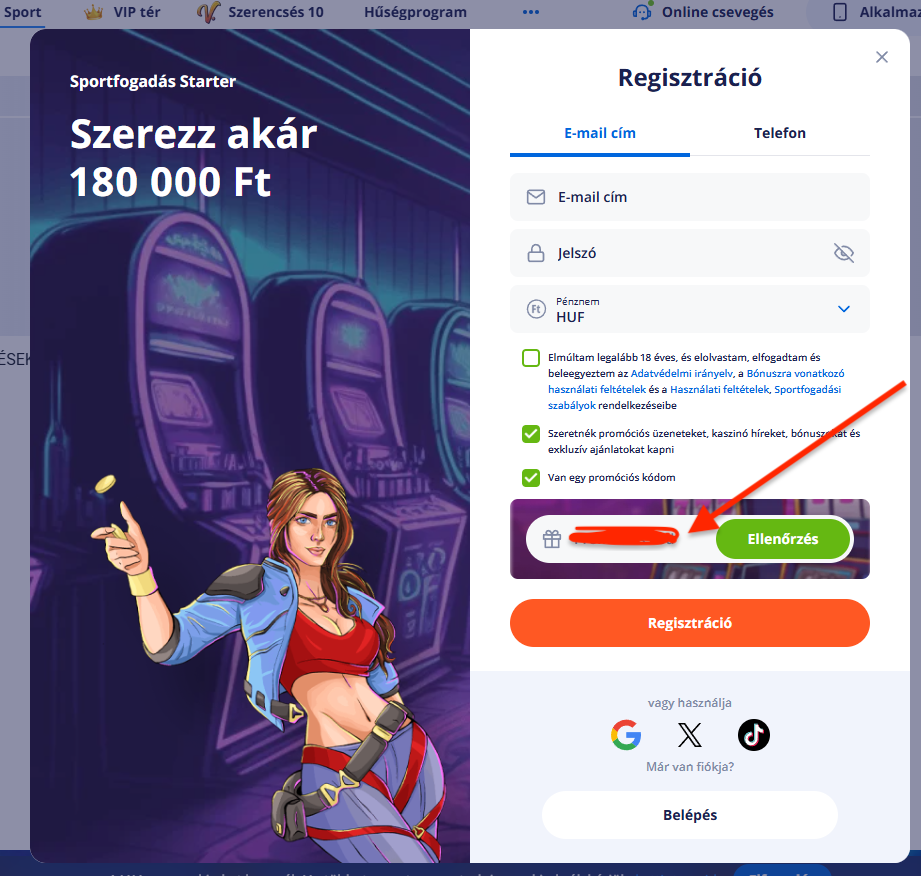 V.Vegas Promóciós Kód – Bónuszok és ingyenes pörgetések