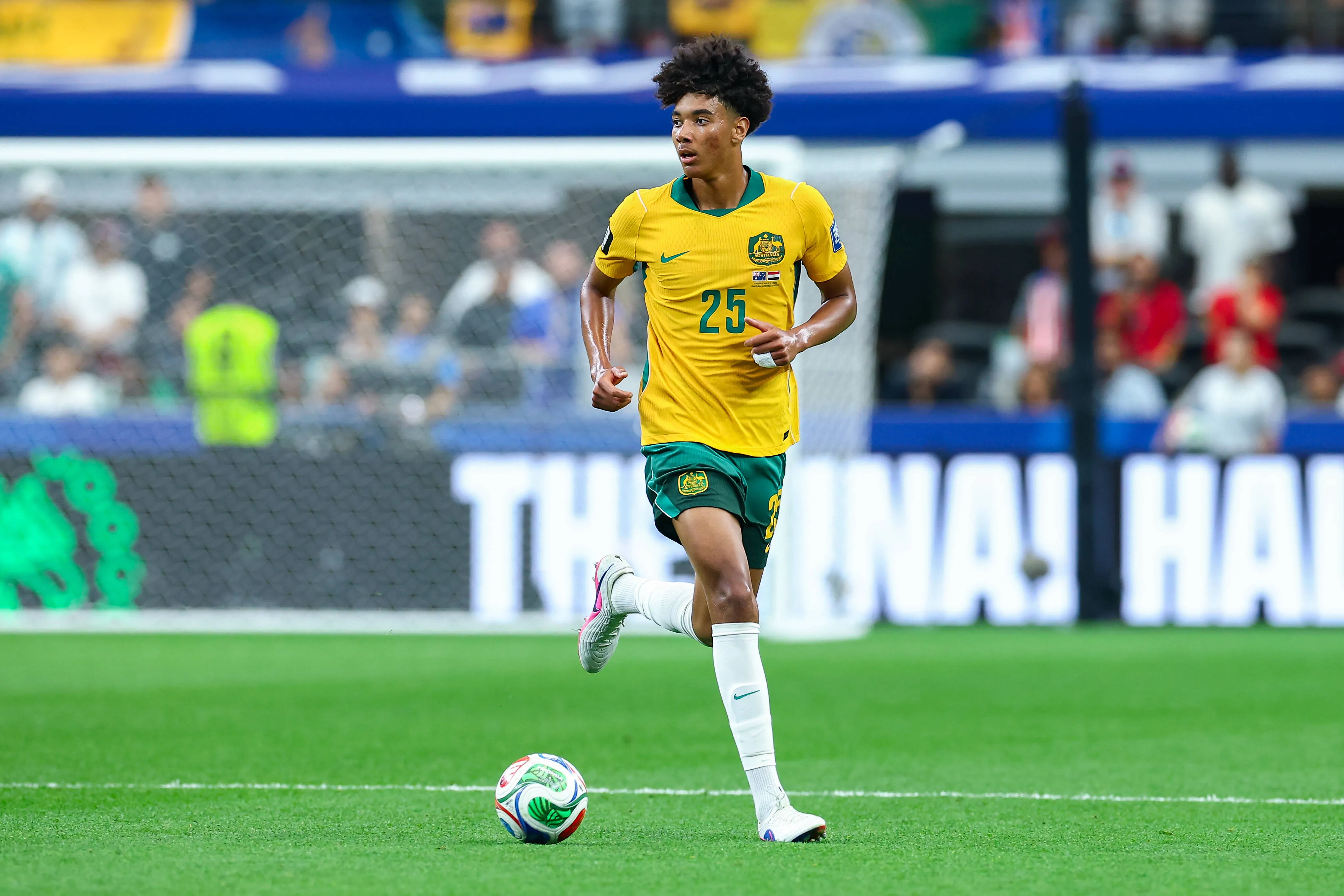 Australia defender Lucas Herrington