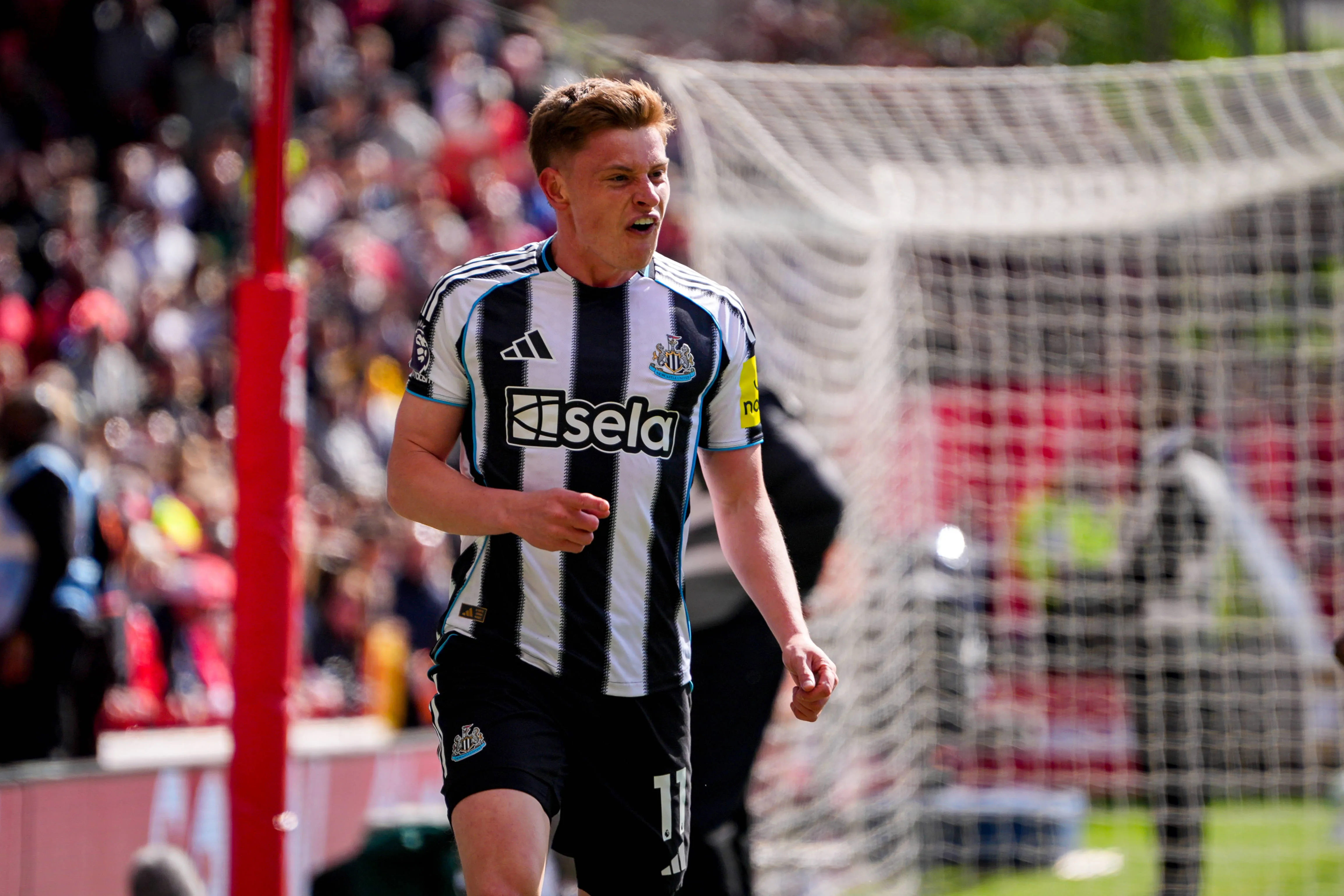 Harvey Barnes of Newcastle United