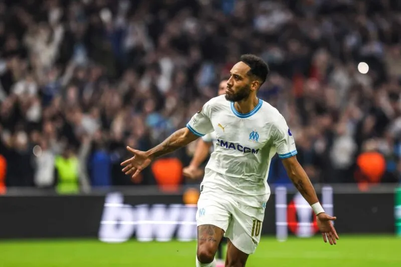 Marseille's Pierre Emerick Aubameyang