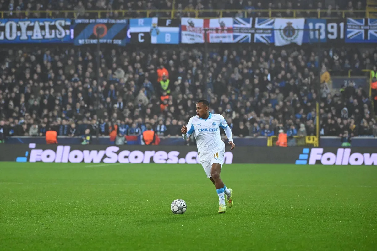 FOOT LIGUE DES CHAMPIONS 2026 CLUB BRUGES-MARSEILLE (3-0)