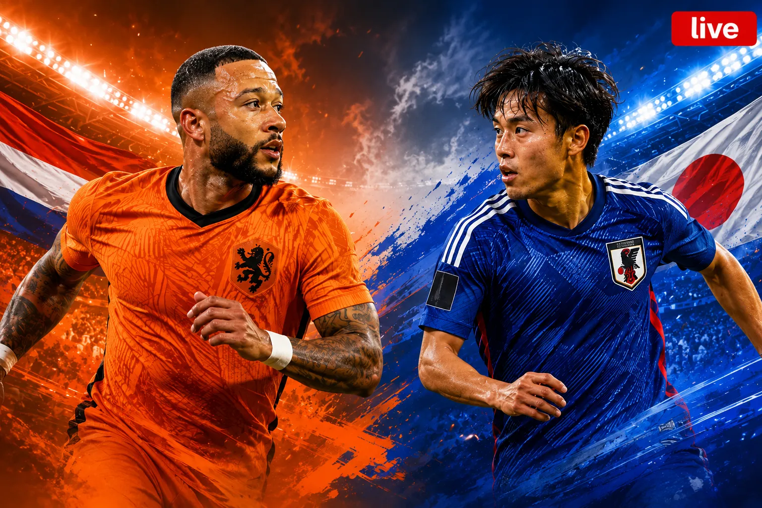 Netherlands vs. Japan LIVE: Minute-by-minute updates and latest score from World Cup clash