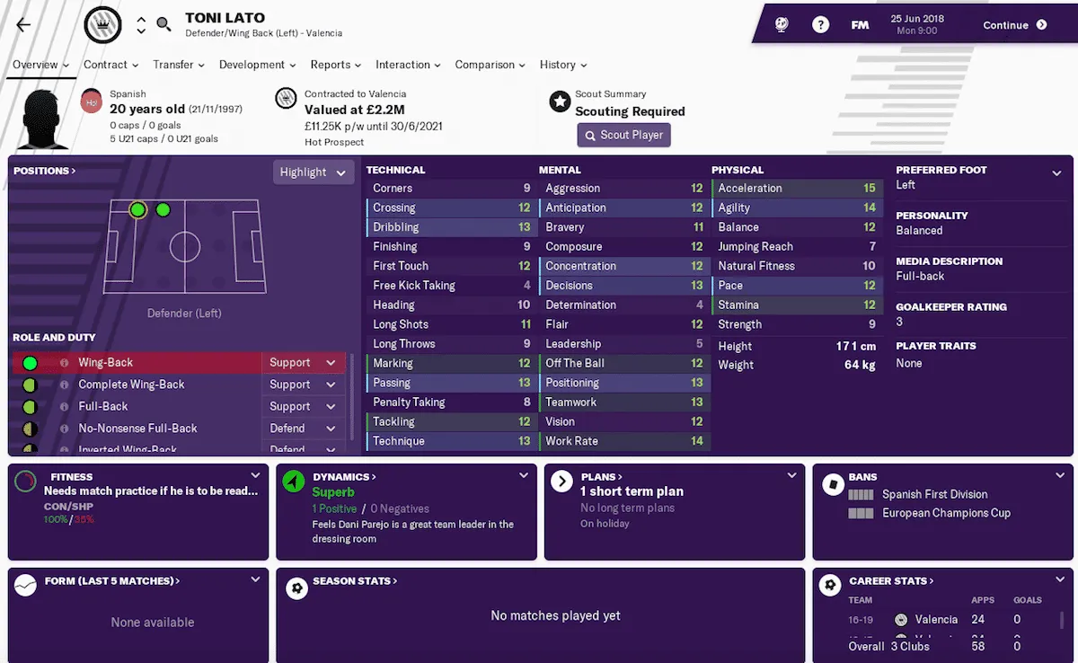 Toni Lato, Football Manager