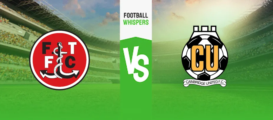 Fleetwood Town vs Cambridge United Prediction
