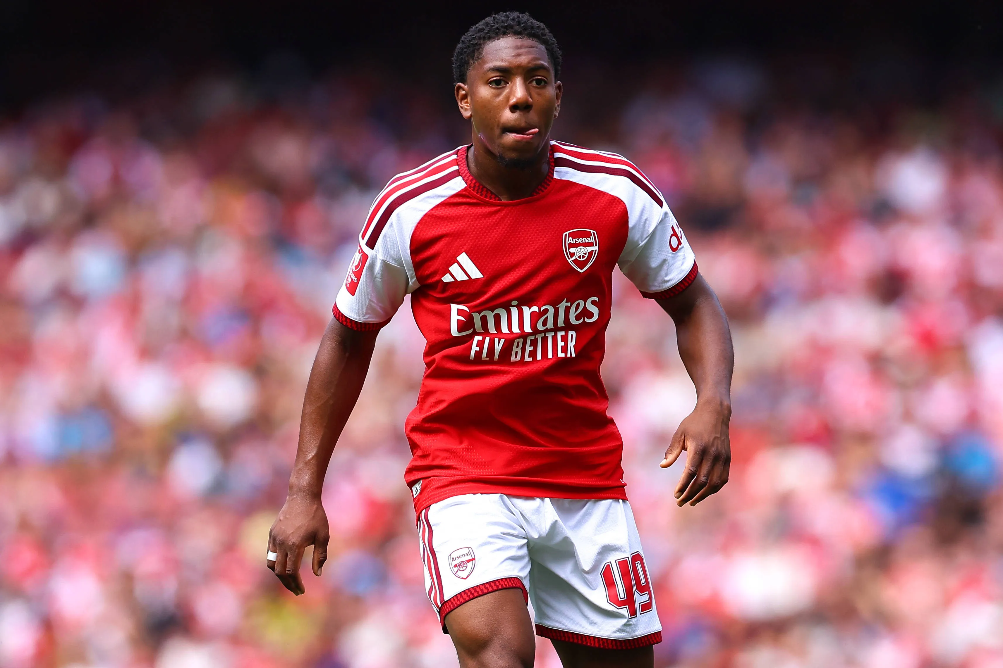 Myles Lewis-Skelly of Arsenal