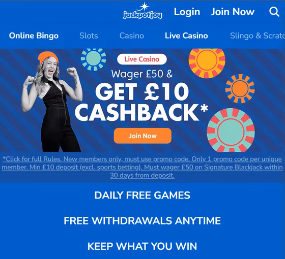 &pound;10 Cashback Offer