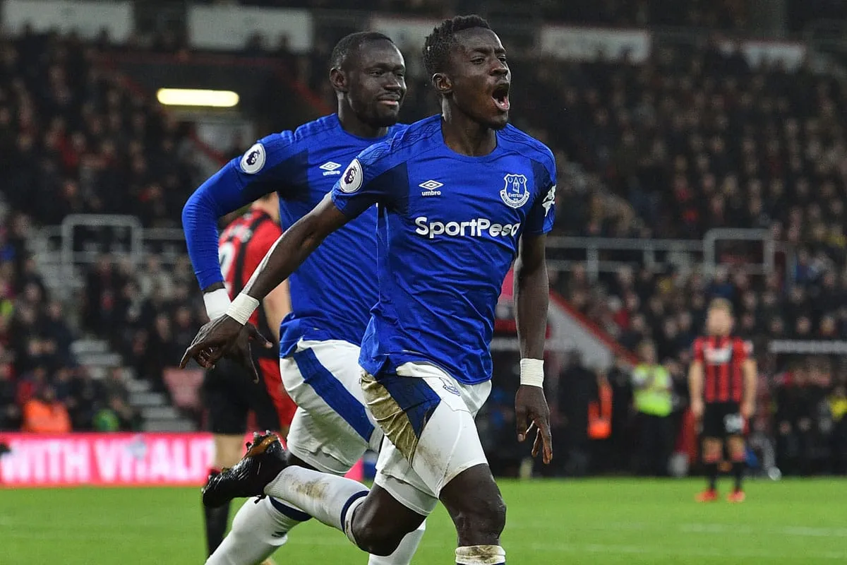 Everton midfielder Idrissa Gana Gueye