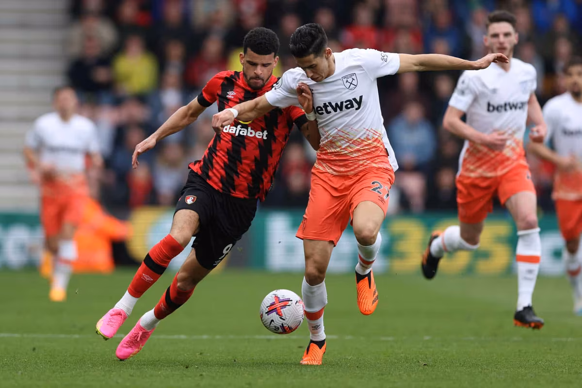 Bournemouth vs West Ham head-to-head 1