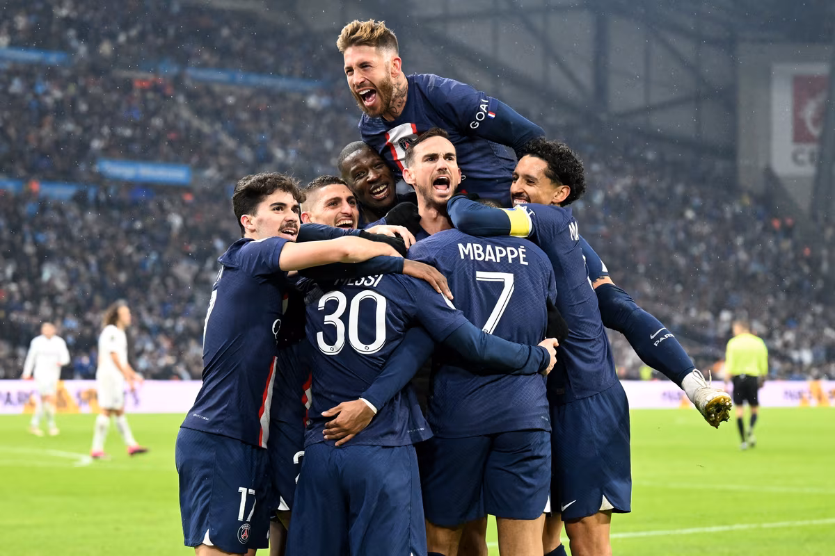 The last league Paris Saint-Germain vs Marseille H2H ended won by the Parisians.
