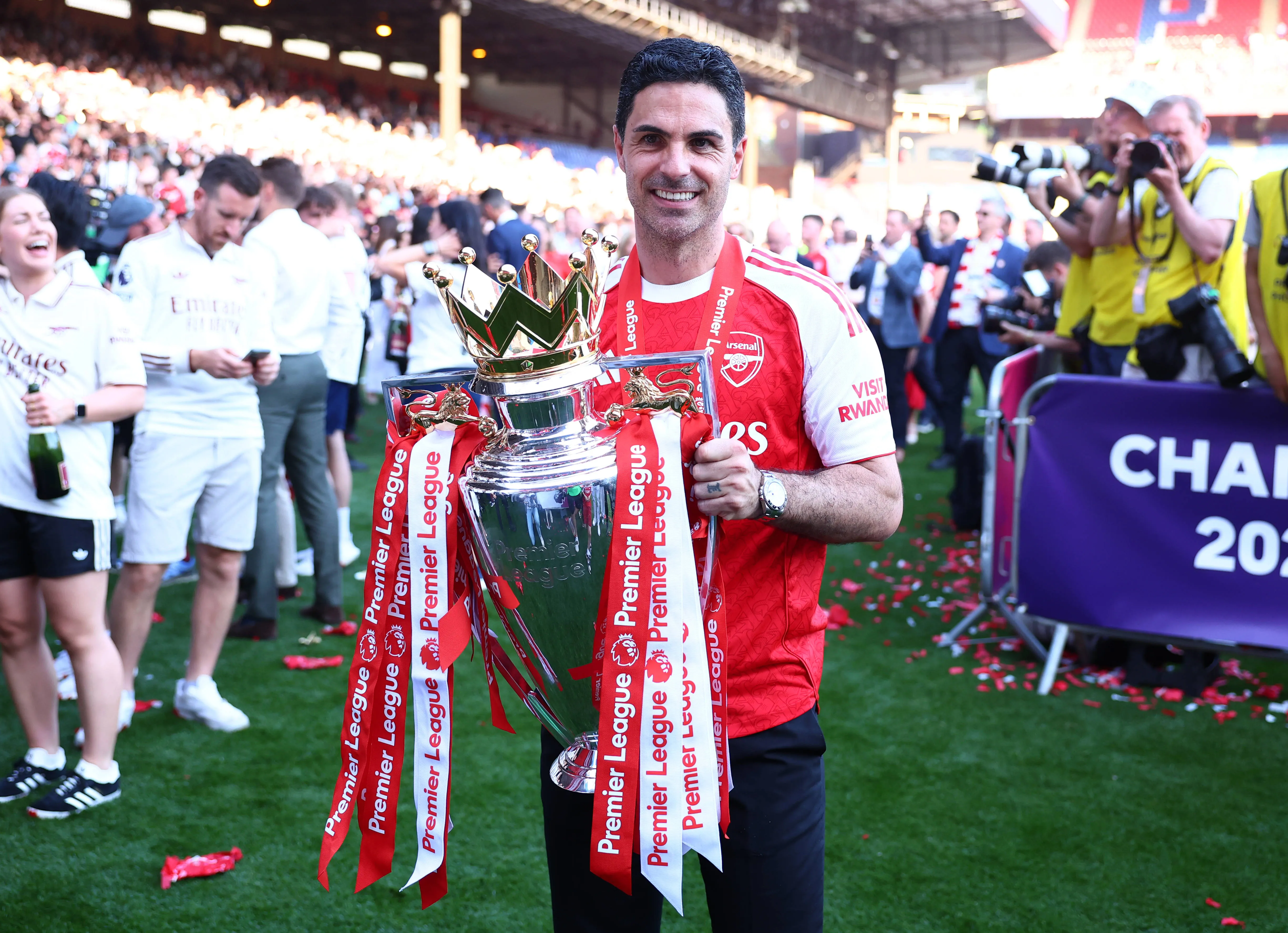 Mikel Arteta is the highest-paid manager in the Premier League in 2026-27