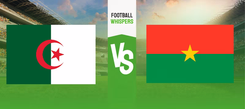 Algeria vs Burkina Faso prediction 