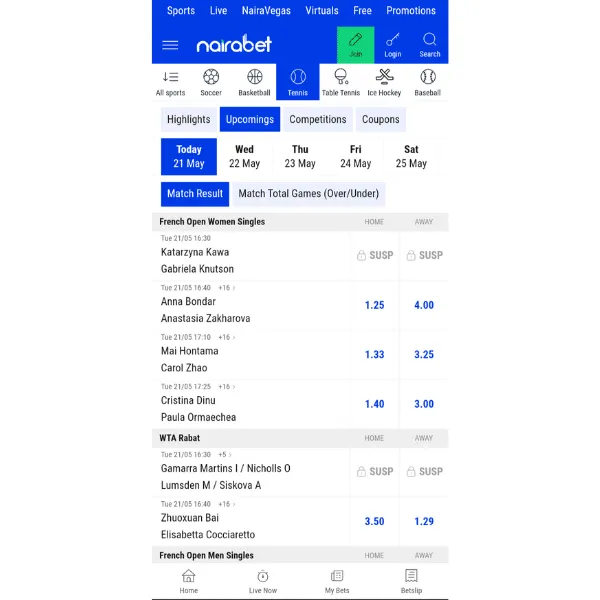 Nairabet app livebetting