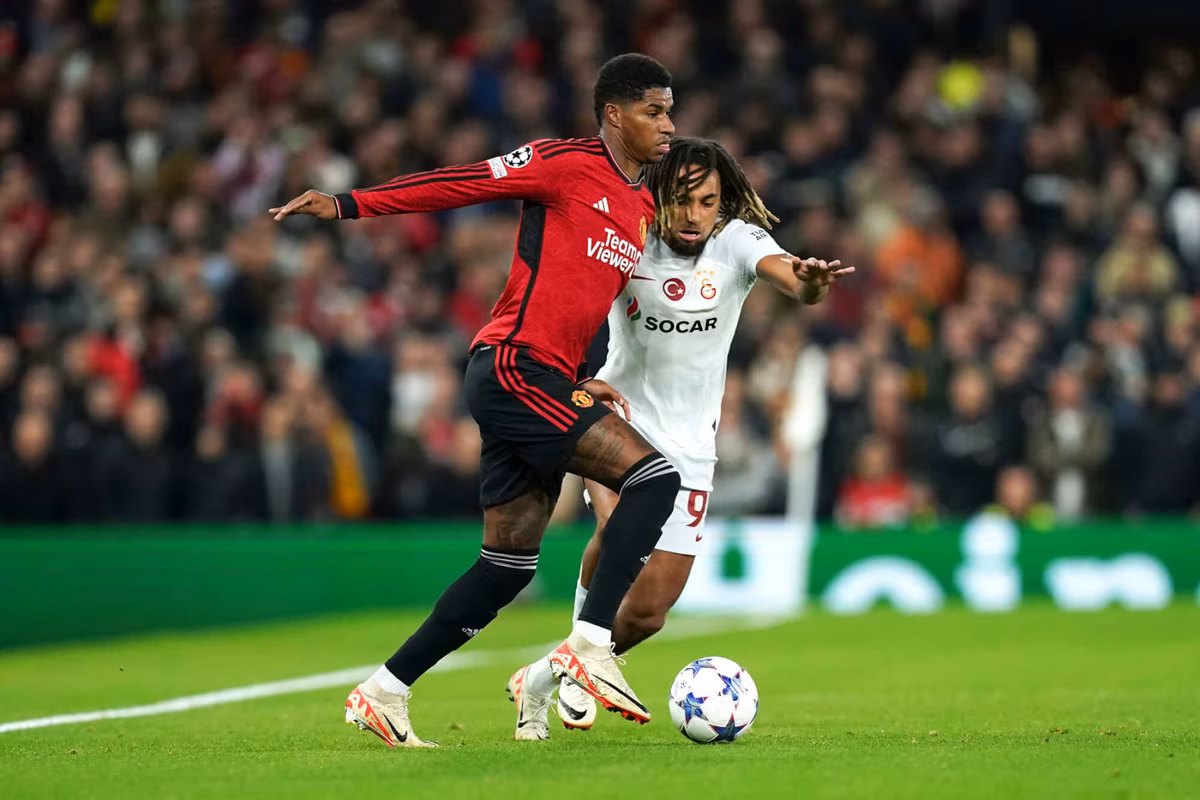 Manchester United's Marcus Rashford