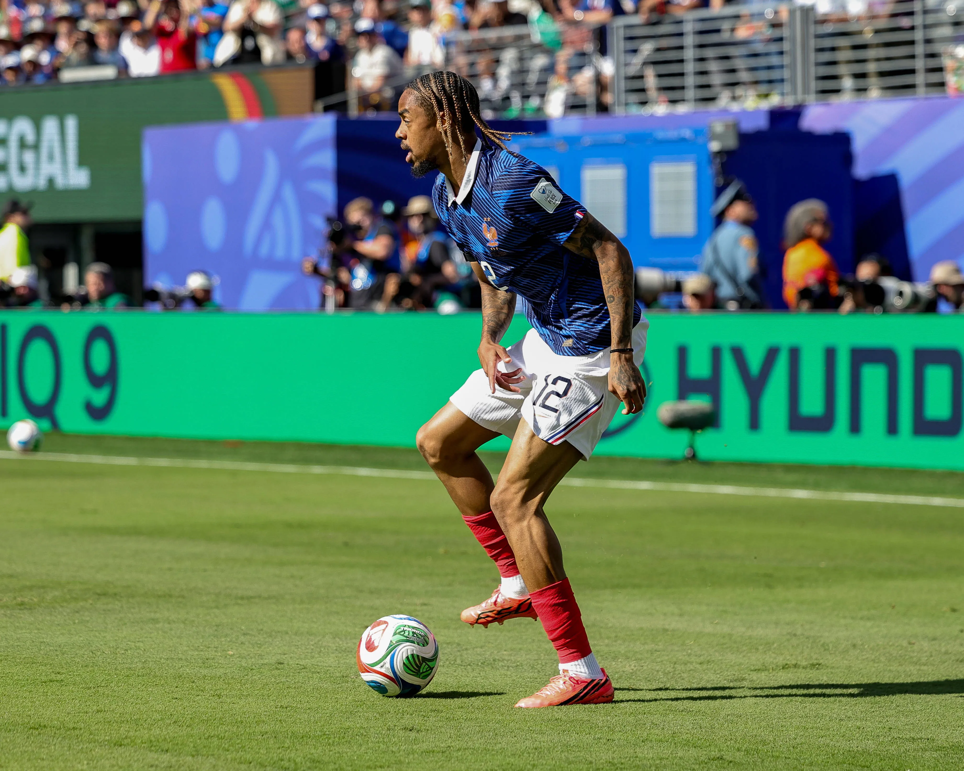 France's Bradley Barcola 