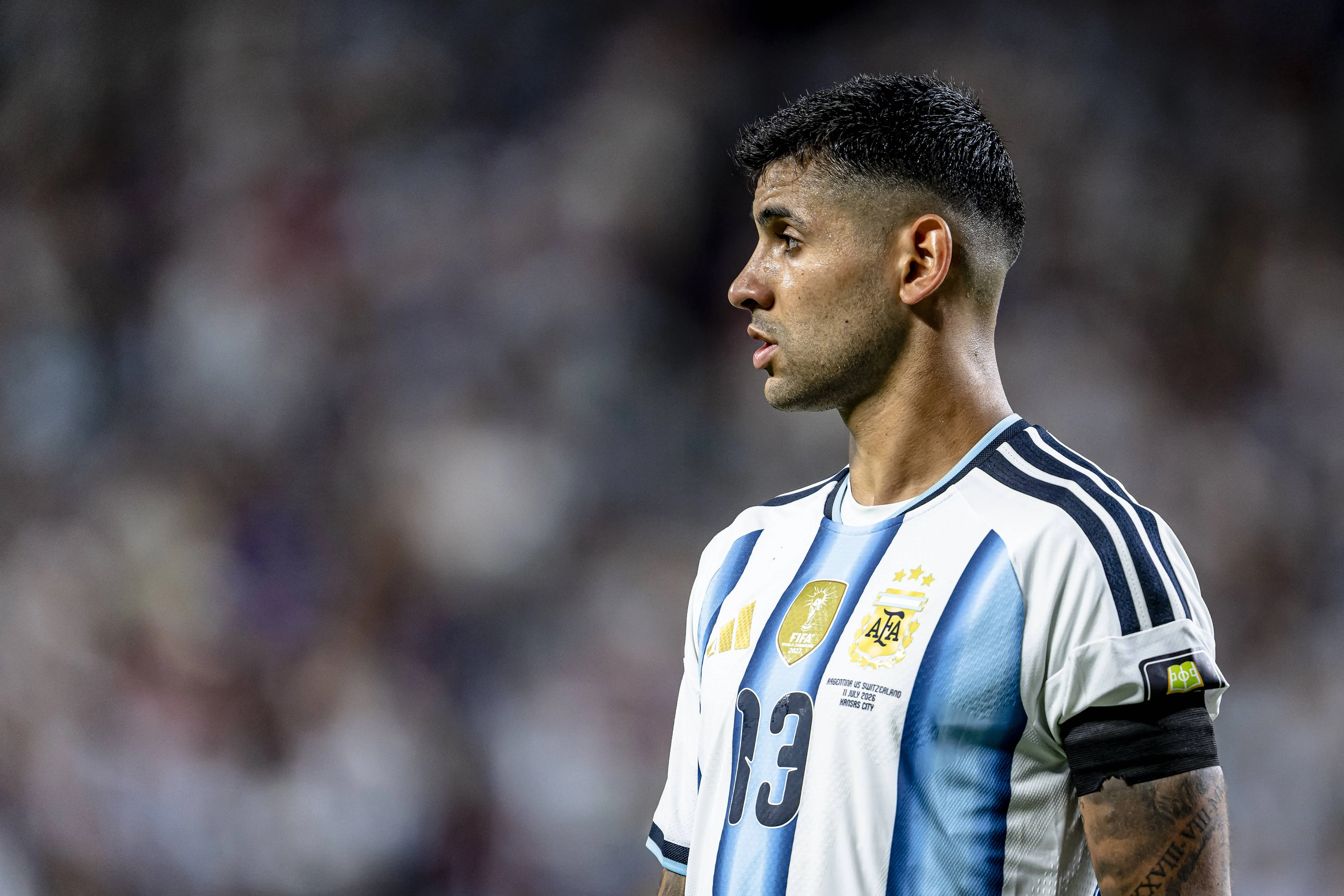 Cristian Romero of Argentina