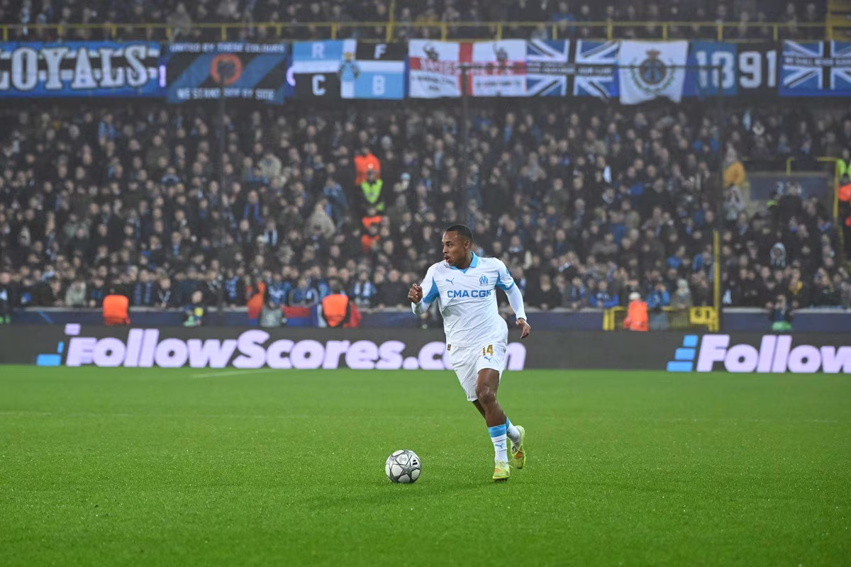 FOOT LIGUE DES CHAMPIONS 2026 CLUB BRUGES-MARSEILLE (3-0)