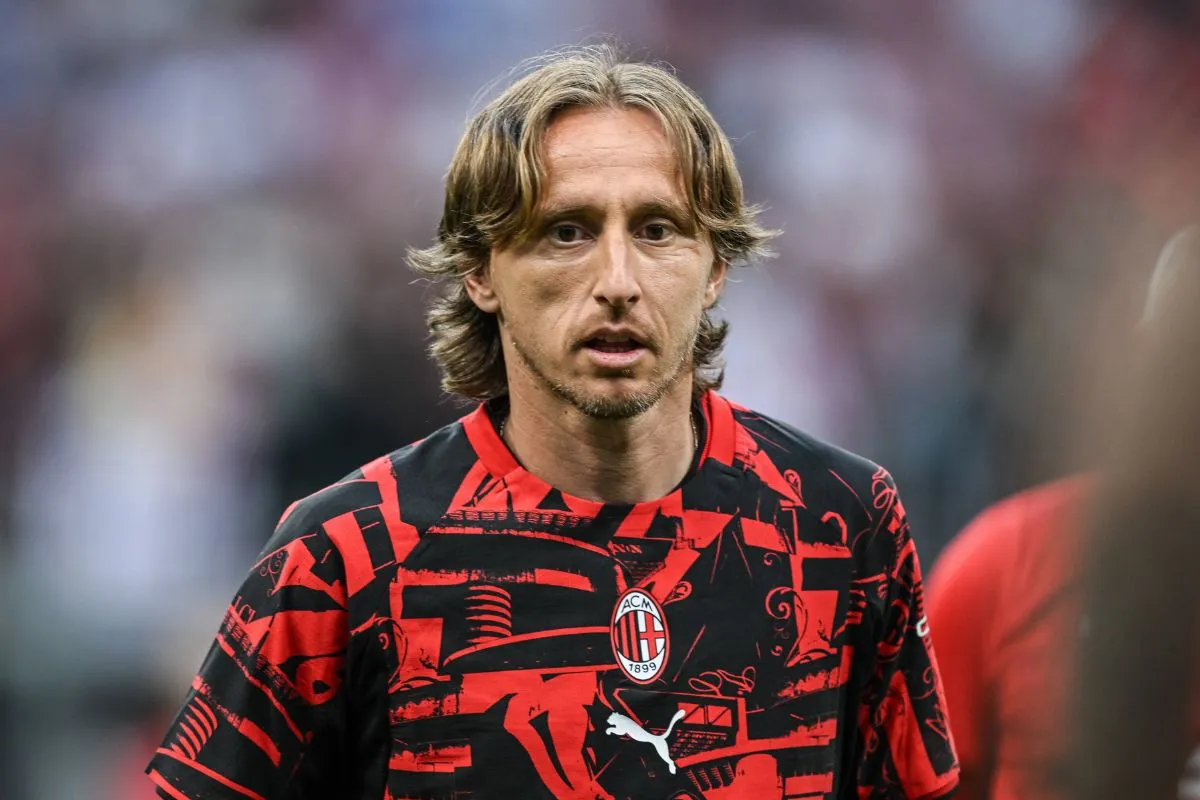 AC Milan's Luka Modric