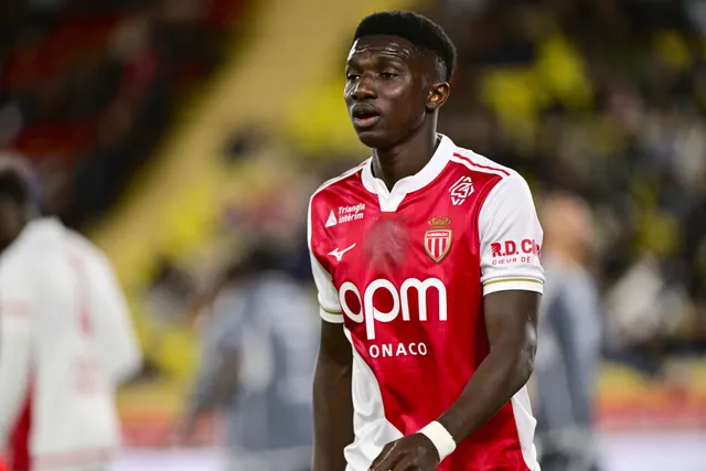 Lamine Camara of AS Monaco