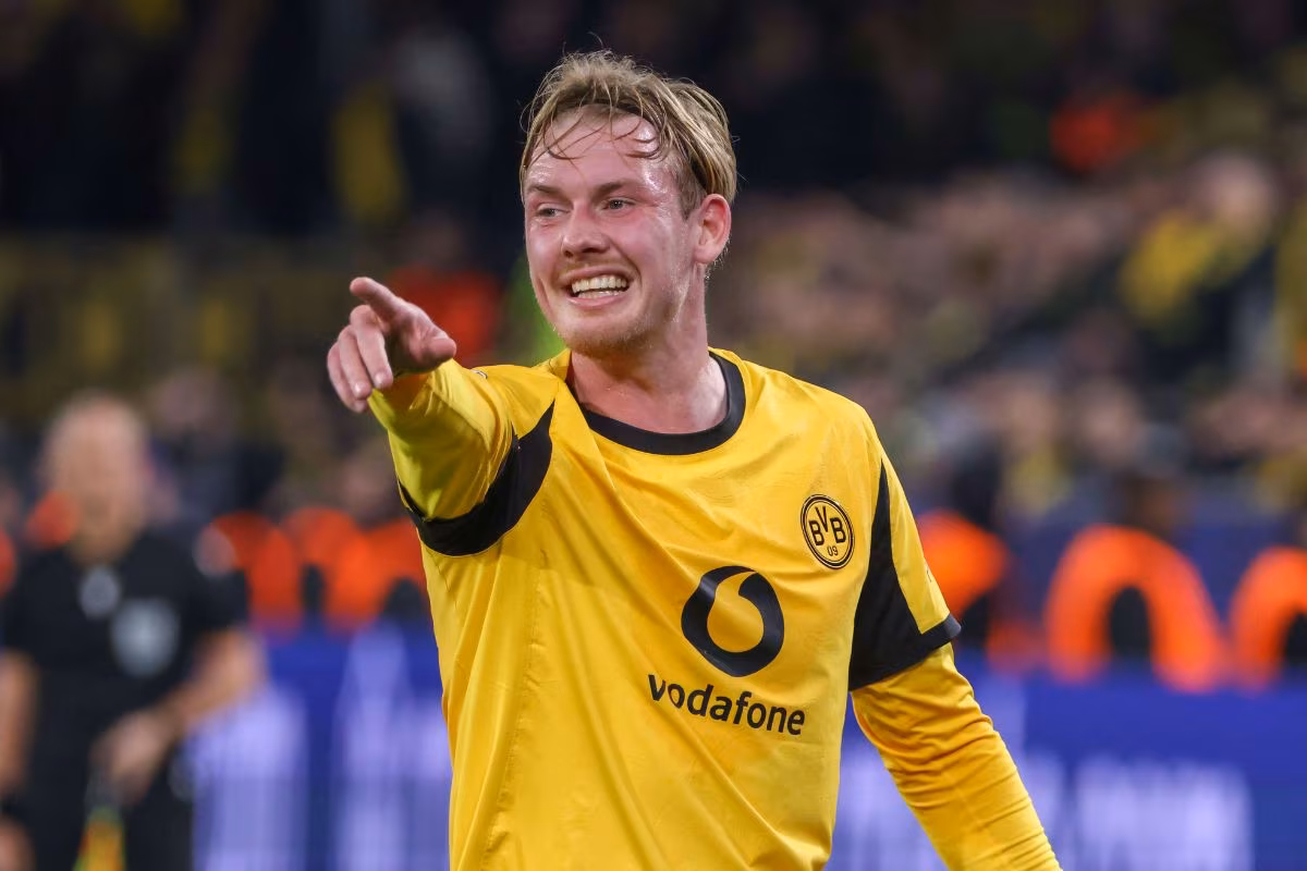 Borussia Dortmund's Julian Brandt pictured