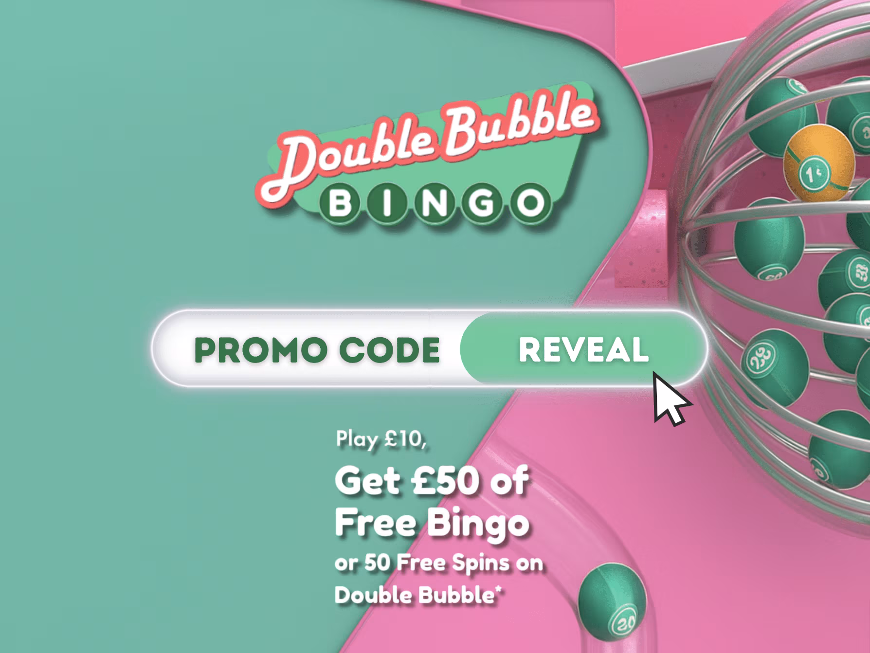 Double Bubble Bingo promo code 2026: Get 50 free spins or &pound;50 bingo bonus