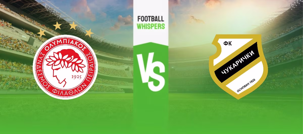 Olympiakos vs Cukaricki Prediction
