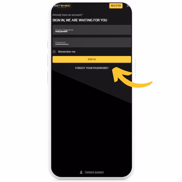 Betshezi app login